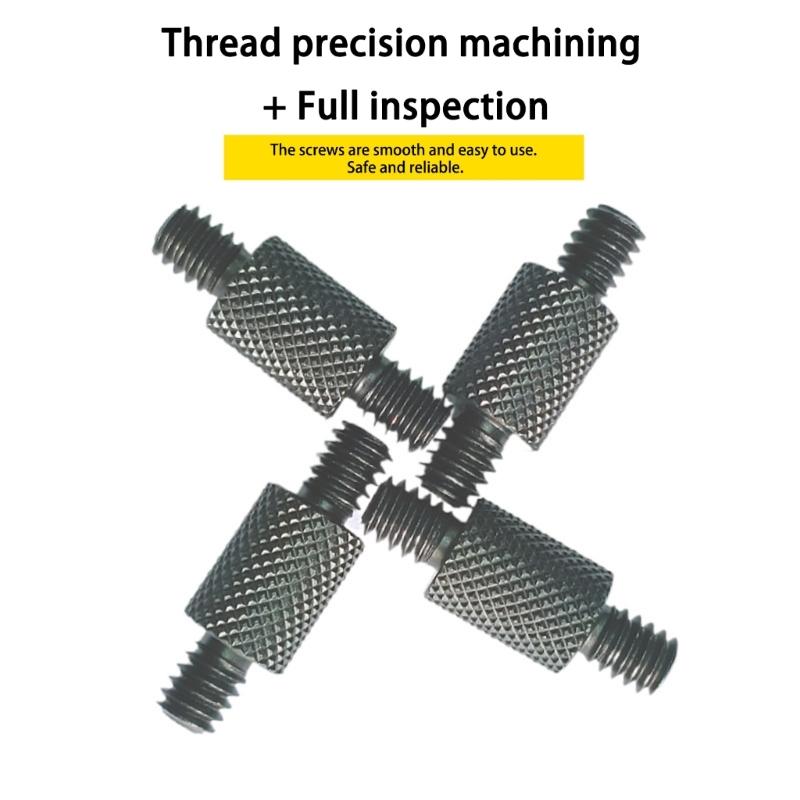 Multipurpose Aluminum 1/4'' Tripod Screw Adapter For Secure Camera Mounting And Height Adjustment