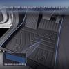 Xiaopeng M03 TPE Car Floor Mats - 2024 Driver's Seat Surround Carpet Style