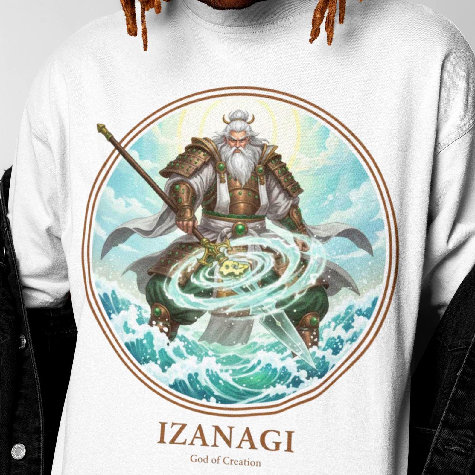 Izanagi T-Shirt | Japanese Mythology | Vintage God Tee 3XL