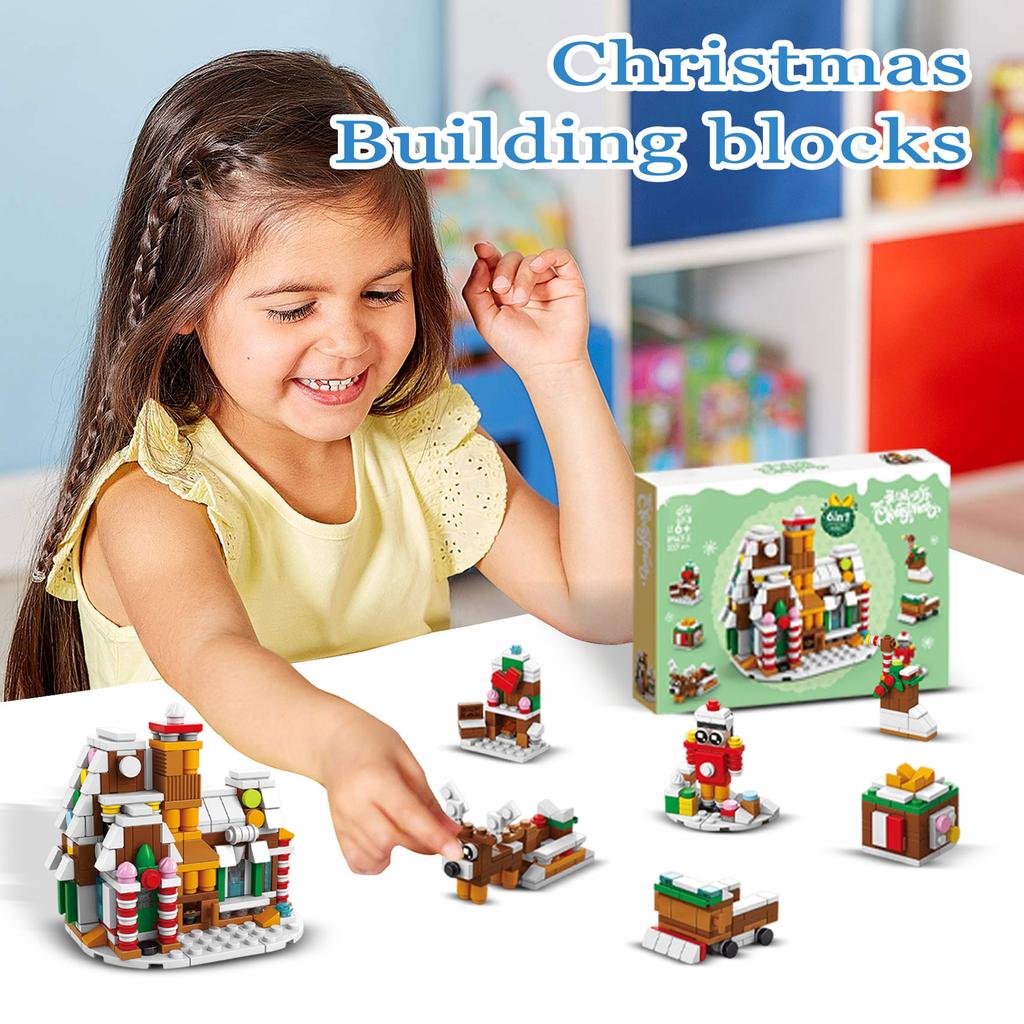 Christmas Gingerbread House Building Christmas Box Christmas Building Assembly