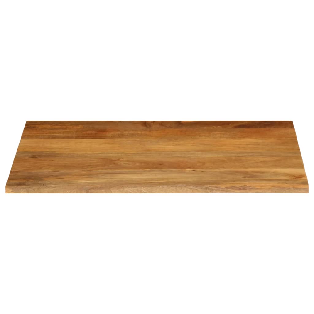 Vidaxl Blat Stołu Z Naturalną Krawędzią, 100X80X3,8 Cm, Drewno Mango