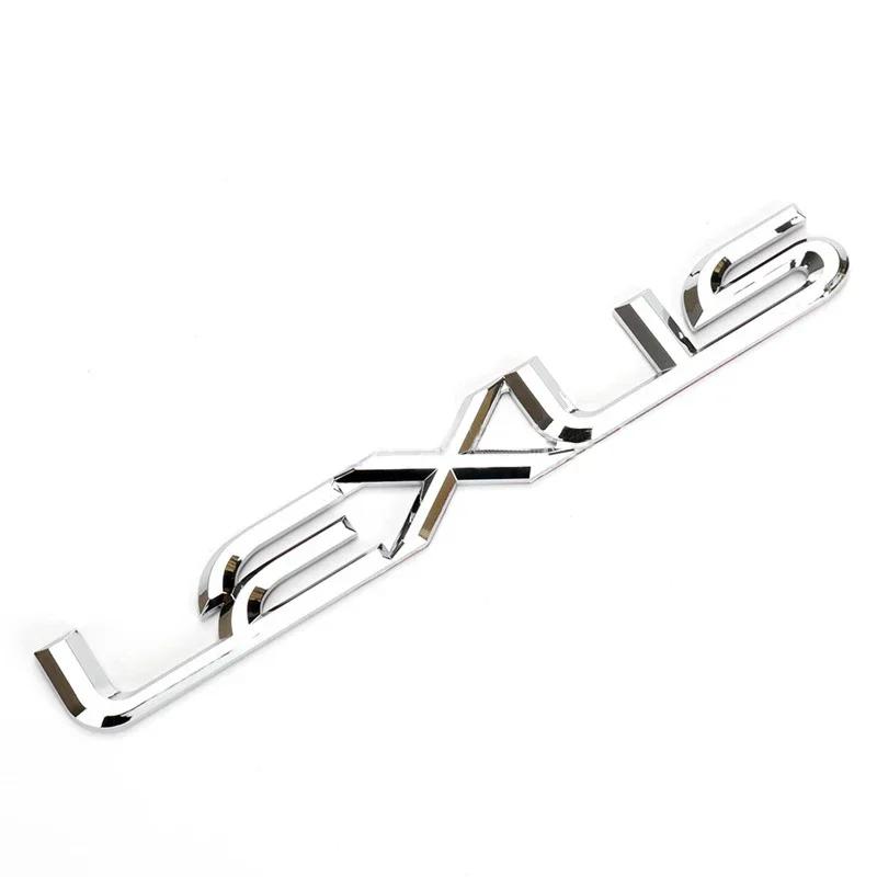 ABS für Lexus LX470 LX570 Logo IS300 ES250 ES350 IS250 CT200H GS350 NX200T Auto Heckklappe Emblem Abzeichen Aufkleber Auto Zubehör