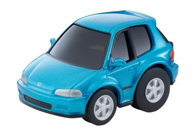Tomytec nula Honda Civic Hotový výrobok Choro-Q Z-61c SiR-II (Modro zelená)