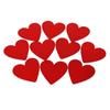 Heart-Shaped Colored Wooden Blocks for Early Education DIY & Wedding Crafts