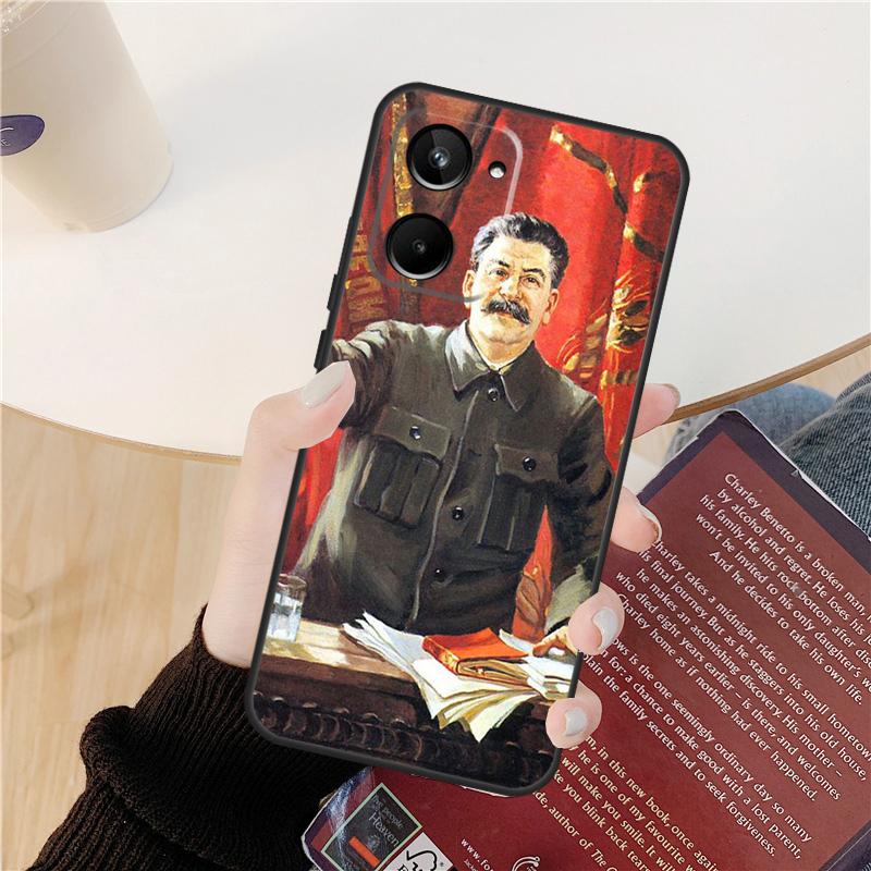 Stalin Soviet Case For Realme GT 6 6T 5 GT7 Pro 10 11 12 13 14 Pro Plus C53 C51 C21Y C25S C55 C67 C61 C75