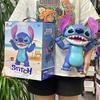 35cm Cartoon Figure Lilo & Stitch Toy Standing Posture Stitch Movable Doll Desktop Decoration Toy Model Statue Gift