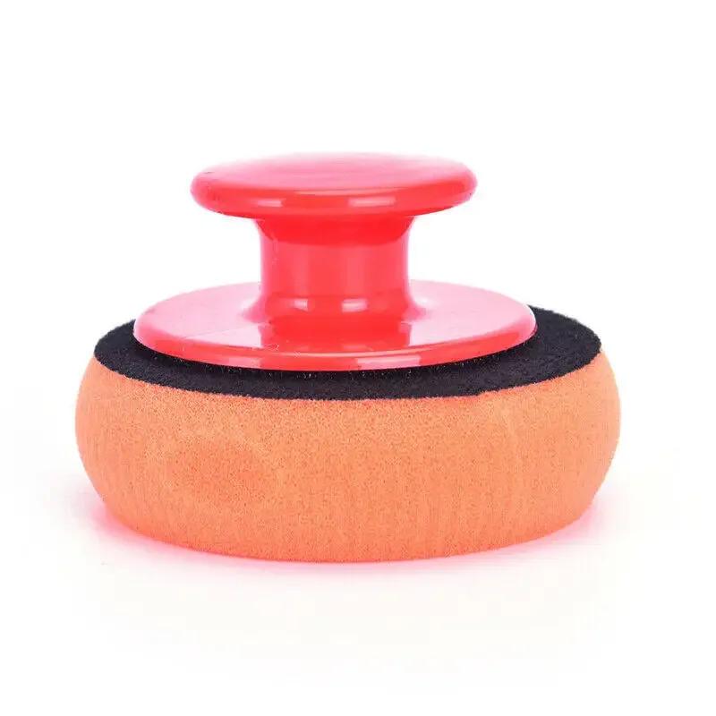 1Set Car Waxing Sponge Polish Pad Multifunctional Microfiber Applicator Polisher Wax Sponges Accessories Auto Cleaning Tools