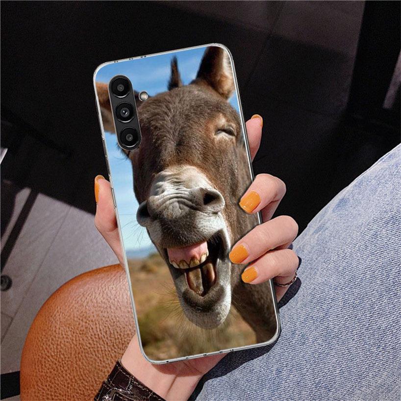 

Funny Donkey Phone Case For Samsung Galaxy A17 A16 A15 A14 A13 A57 A56 A55 A54 A53 A37 A36 A35 A34 A33 A26 A25 A24 A23 Galaxy A1 Samsung A53