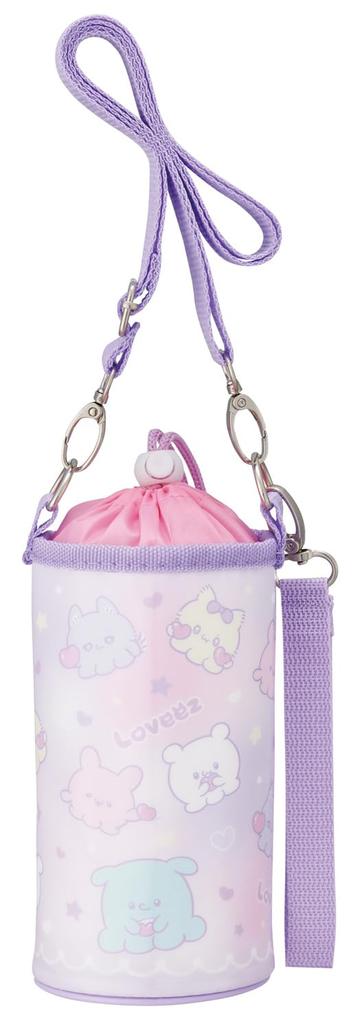 Skater Enamel PET Bottle Case, 500ml, Lovey-Z, PVPC6-A