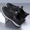 Spring Summer New Mesh Shoes for Men High Quality Fashion Casual Leather Sneakers Male Elastic Band Sports Board Shoes Man
