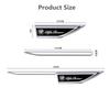 BEZO1 Car Side Fender Knife Stickers Emblem Badge Decals For Alfa Romeo STELVIO Giulia 159 Giulietta 147 Mito 156 MTO Car Accessories