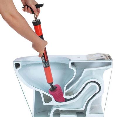 High Pressure Toilet Unblock One S Toilet Pipe Plunger Silicone Quickly Unblock Household Toilet Sewer Dredging Plunger
