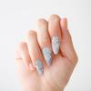 1 Sheet Beautiful Sufficient Quantity DIY Semi-transparent 3D Embossed Nail Sticker Salon Accessories Manicure