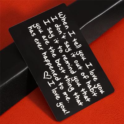 I Love You Pretty Valentines Day Greeting Card Square Art Cards DD