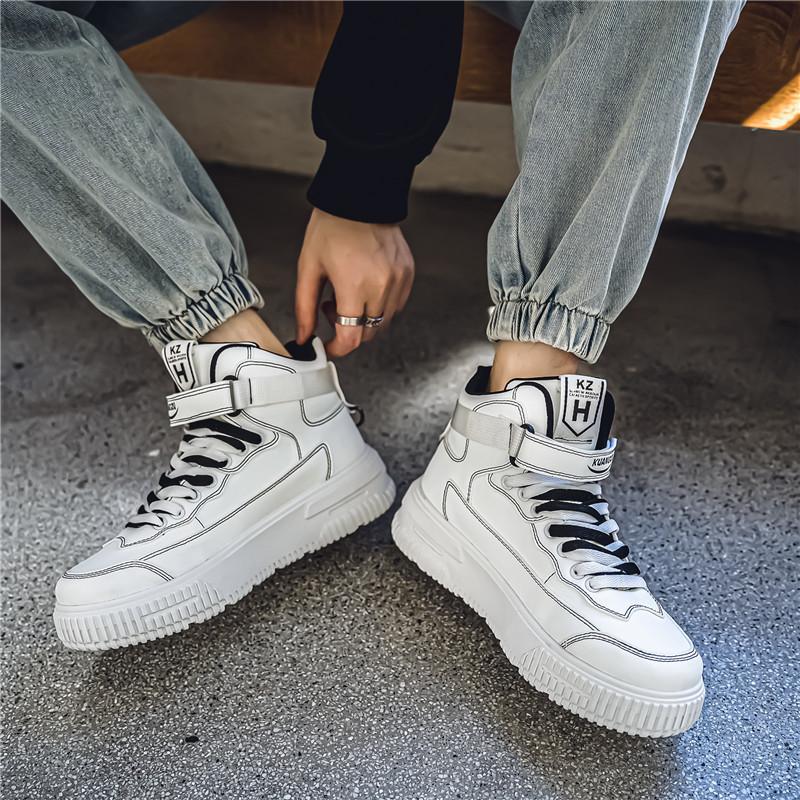 Mode 2024 Herbst Winter High Top Casual Atmungsaktiv Hollow Board Schuhe Unisex Sport Skateboardschuhe Mode Vulkanisierte Schuhe Herren