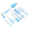 9 Stück Praktisches Tägliches Baby Nagelknipser Schere Haarbürste Kamm Maniküre Pflege Set Rosa