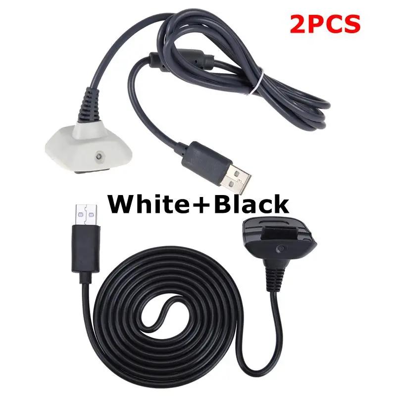 USB Wireless Cable Charging Game Controller Gamepad Joystick Power Supply Charger Cable Game Cables for Xbox 360