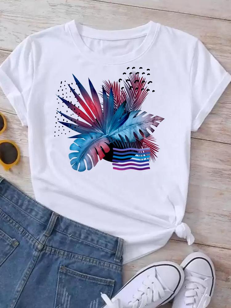 

Maycaur New Women s White Tshirt Fashion Summer Letter Printing Short Sleeve T Shirt Harajuku Streetwear Tops Woman T-shirt Tees 4XL