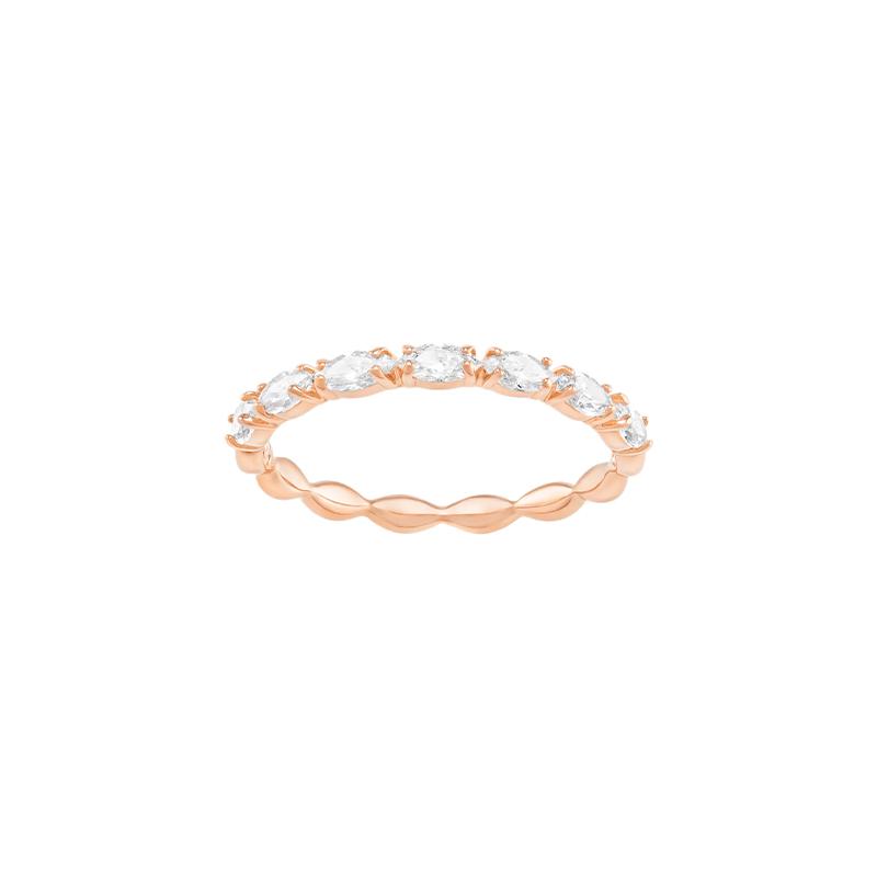 Swarovski Vittore Marquise Ring Women s Rose Gold Plated # 5366571