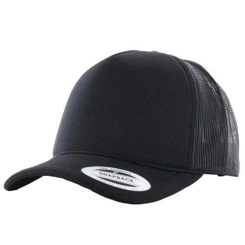 Flexfit Foam Curved Peak Trucker Cap