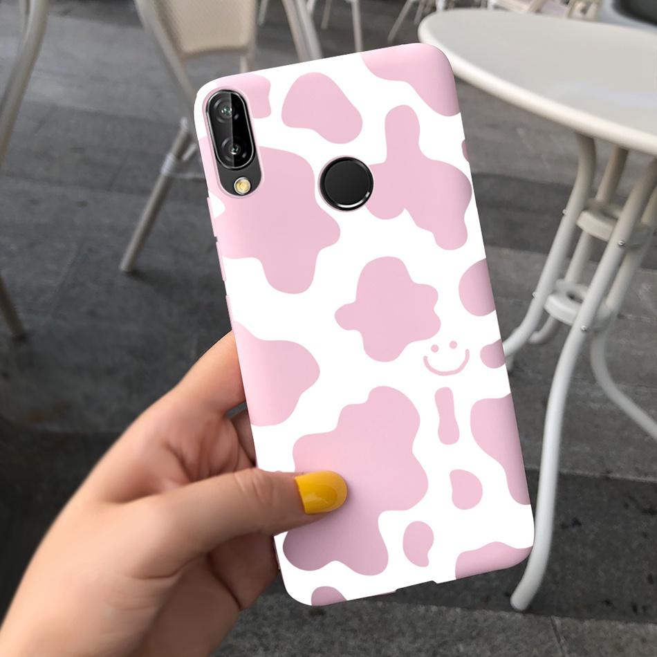 For Huawei P20 Lite Case Nova 3e ANE-LX1 ANE-LX2 Cute Cartoon Candy Color Silicone Phone Cases For Huawei P20lite Soft TPU Cover