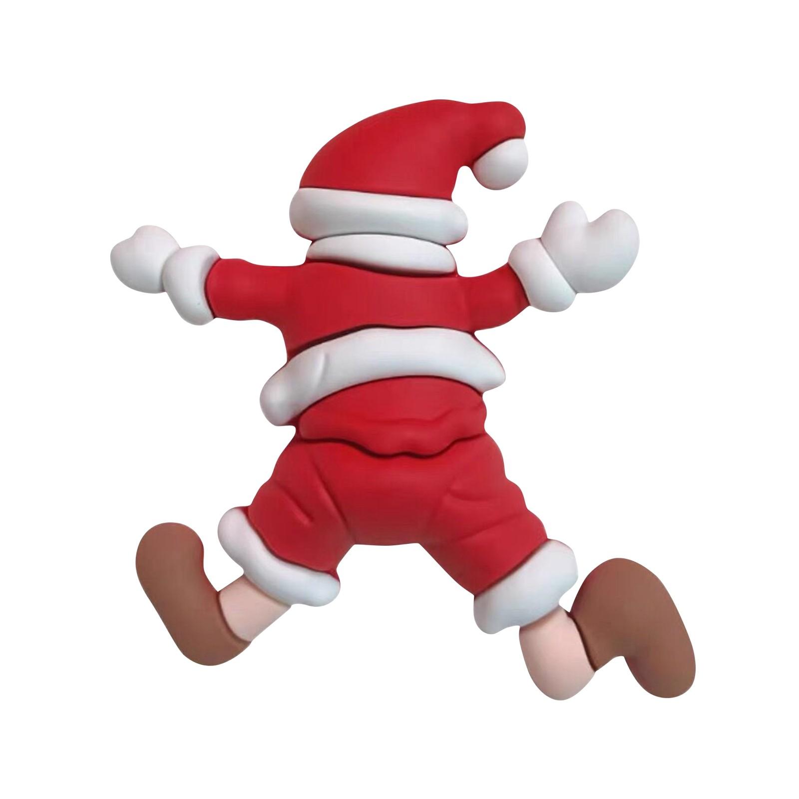 

Рождественская снежная вечеринка Украшение торта Мелкие предметы Украшения One Size