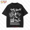 Seditionaries Vive Le Rock Vintage Oversized T-Shirt 3N0S