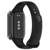Screen Protector Case Full Coverage PC Protective Cover Washable Bumpers Housing Skin for Band 8 Active/Redmi Band 2