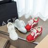 Summer Breathable Mesh Yarn Women's Versatile Single Shoes Small Height Increase Casual Shoes Women