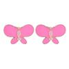 10Pcs Cancer Awareness Brooch Butterfly Lapel Pin Pink Ribbon Metal Pins For Clothing Jackets Hat Dress Embellishments