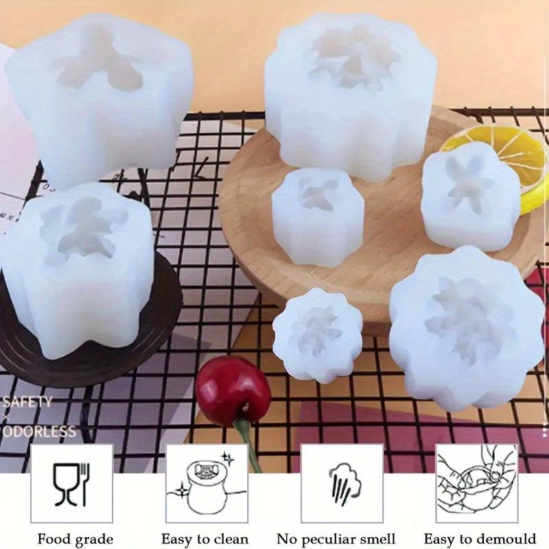 Molde de Silicona para Plantas Suculentas DIY de 9 piezas - Molde de Silicona para Velas de Cactus, Molde de Silicona Hecho a Mano para Plantas, Arte y Decoración de Resina