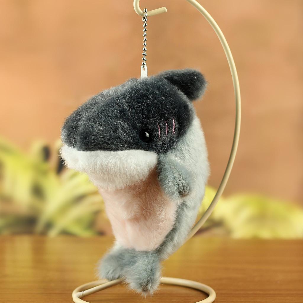 Shark Seal Plush Keychain With Pp Cotton Fill For Kids And Adults