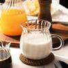 Classic Glass Tea Pitcher Transparent Handle Milk Coffee Cup Heat-Resisting High Borosilicate Glass Coffee Pot Fruit Juice Water Jug