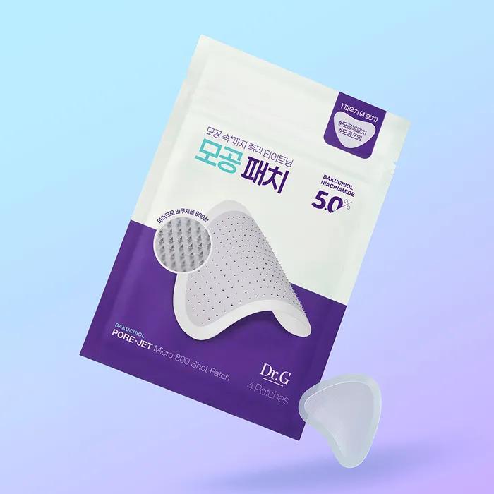 Pore Tightening Patch_Bakuchiol Porejet Micro 800 Shot Patch 4P