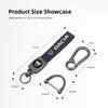 1Pcs Car Emblem Keychain Metal Leather Key Ring Accessories For Dacia Duster Logan Sandero Stepway Dokker Lodgy MCV 2019 Spring