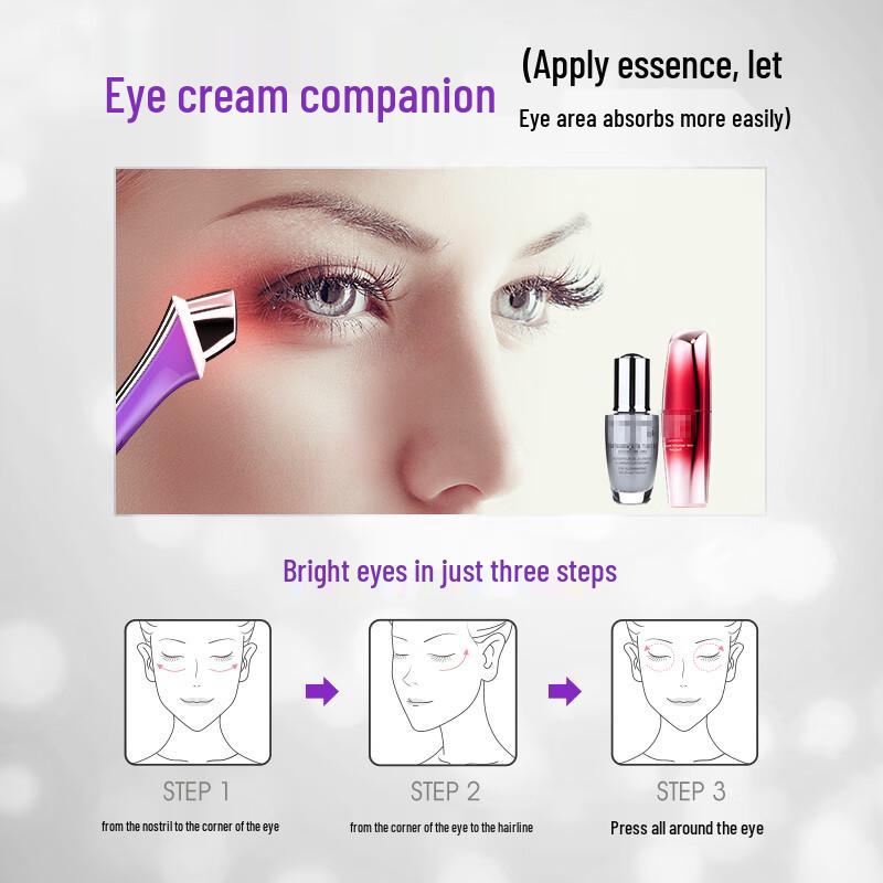 MKS Magnetic Heat & Vibration Eye Massager