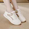 2025 Spring and Autumn New Little White Shoes Ins Korean Version of Leisure Sports Soft Sole Heightening Student Running Board Shoes