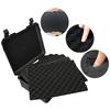 Waterproof and Durable Black Camera/tool Suitcase, Customizable Foam Interior, Portable, Safe Storage Case, Shock Resistant Case