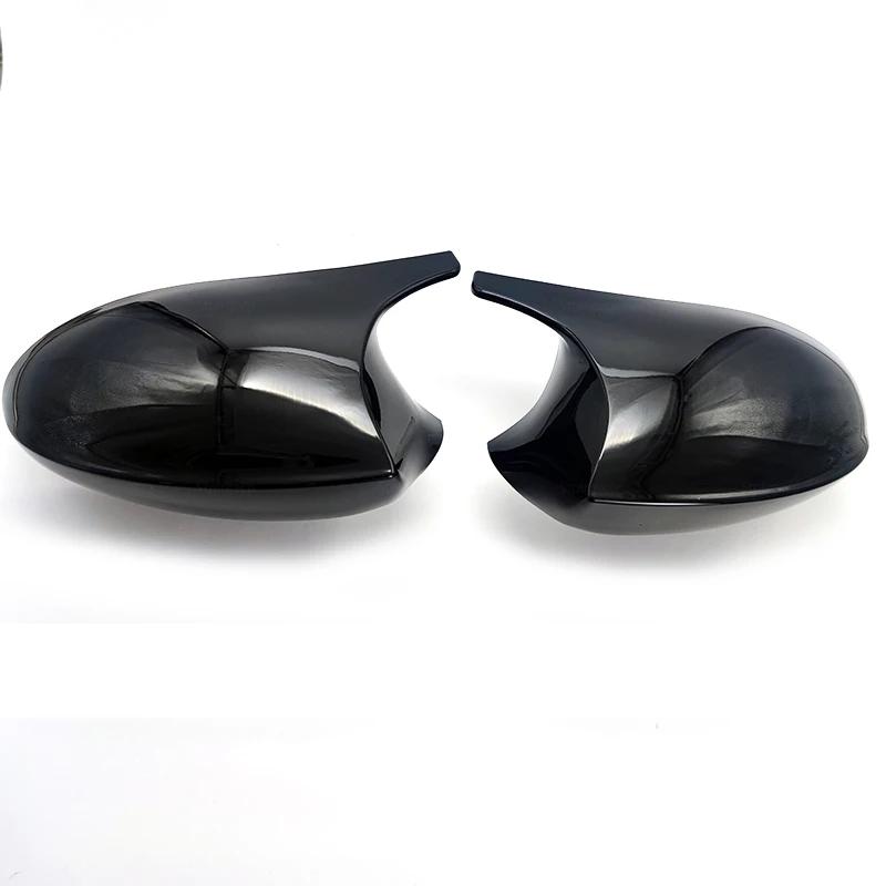 

For BMW 1 Series E87 04-06 E81 05-09 E82 E88 07-09 3 Series E90 E91 05-07 E92 E93 Rearview Side Mirror Covers Cap Carbon Fiber чёрный