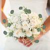 5/10 pièces Feuilles de Eucalyptus Artificielles Branches Eucalipto Branche Festival brial Bouquets Mariage Maison Chambre vase diy accessoires cadeau Décor