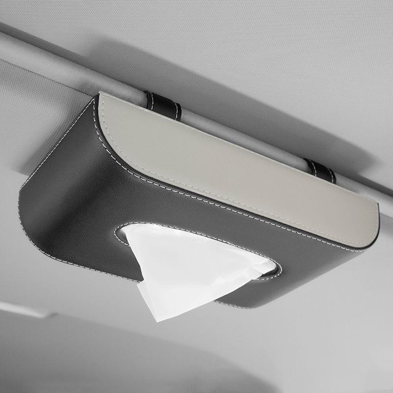 Sun Visor Car Tissue Box: Cross-Border Hanging Napkin Holder