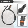 Motoforti Front Left or Right ABS Sensor, Wheel Speed Sensor, for Mercedes-Benz GLK250 GLK350 2013-2015, No.2049053105