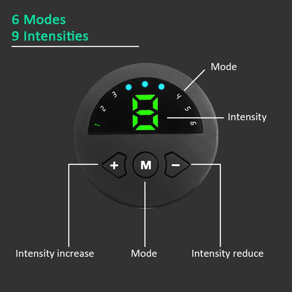Ems Muscle Stimulator Toner ABS AbdominalWireless Buttocks Hip Trainer Body Fitness Massager
