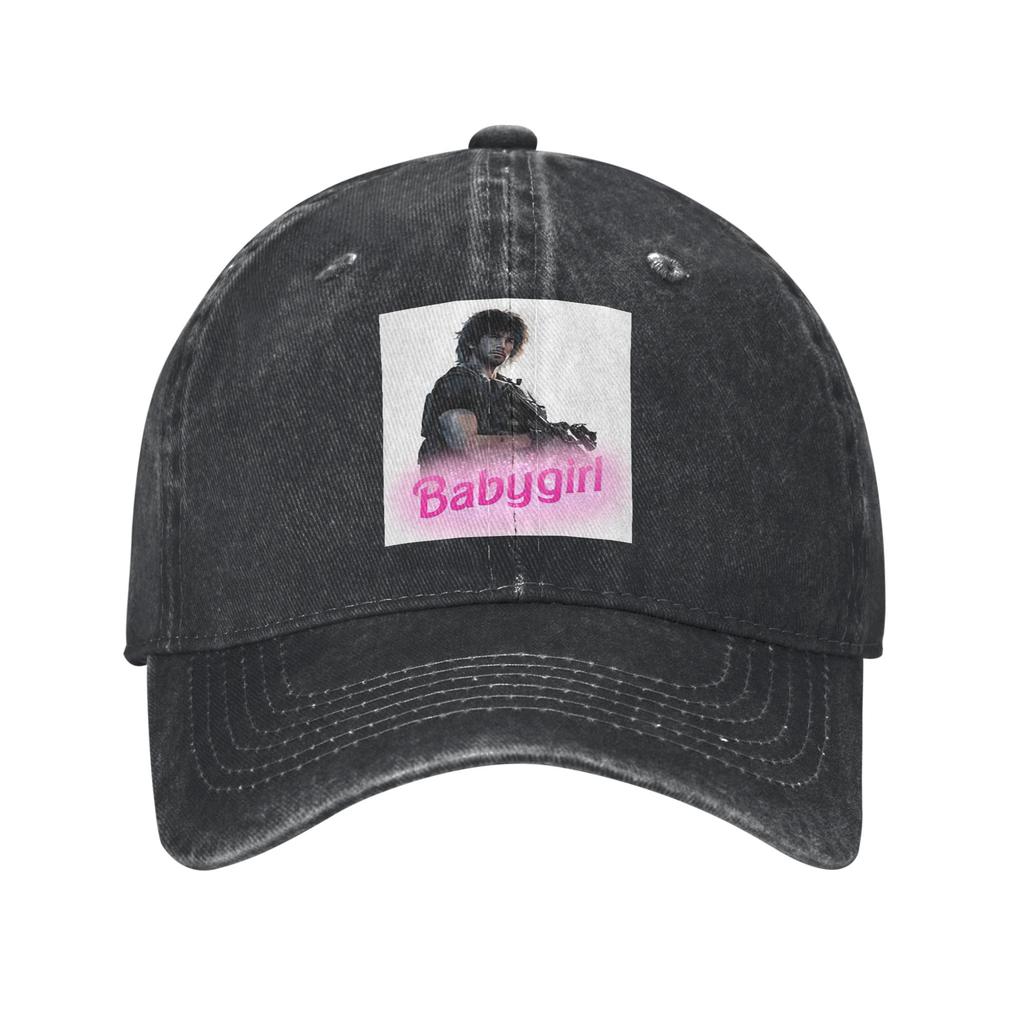 Unisex Baseballkappen Carlos Oliveira Babygirl Denim Outdoor Baseballkappen Hip Hop Kappe Casquette