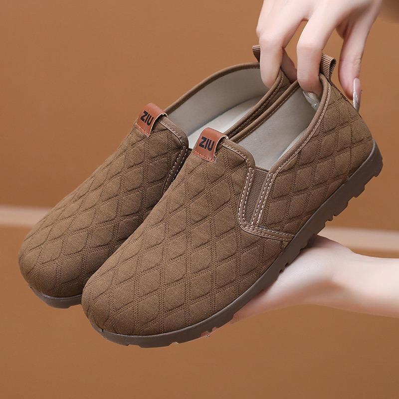 Shoes women's spring and autumn new breathable and wear-resistant single shoes lazy one-pedal shoes casual fashion women's shoes