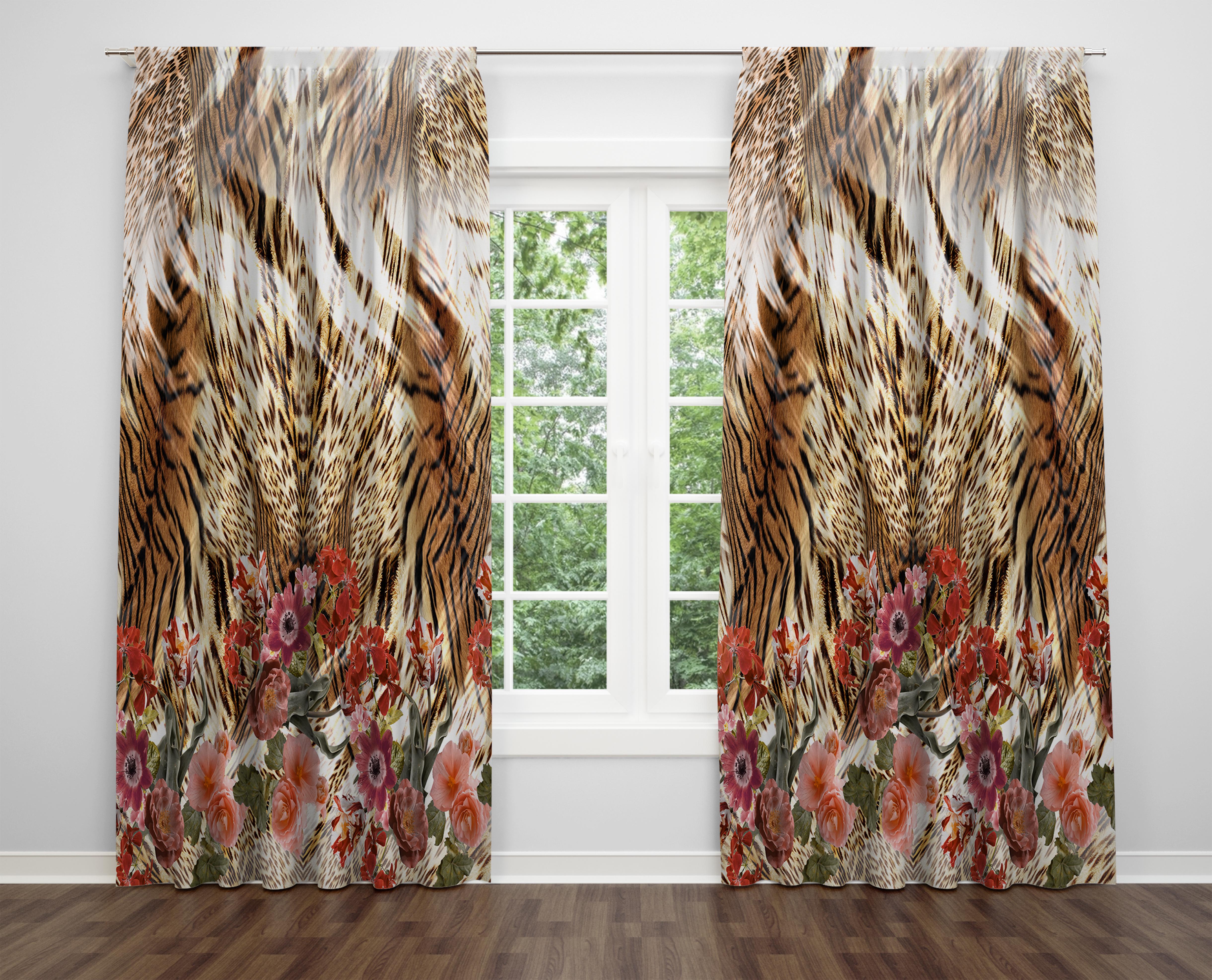 

Декоративний дизайн, високоякісна бавовняна тканина, ви можете вибрати одну або подвійну фіранку з крила 1 piece різнокольоровий