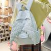 Backpack Women “Angel's Wings” Korean Fashion Sweet High-Capacity Backpack 3D Wing Girls