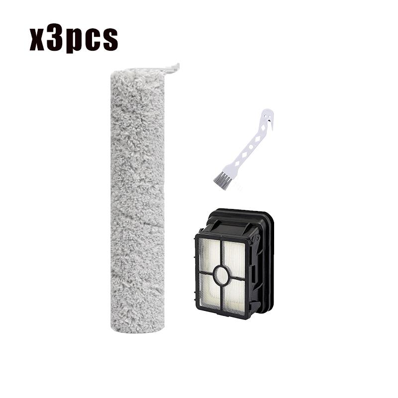For Bissell Crosswave Cordless Max Series 2554 2590 2593 Wet Dry Vacuum Cleaner 2554A Roller Brush Filter Replacement Accessory