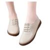 Real Soft Leather Women's Single Shoes Spring and Autumn Flat-soled Women's Shoes Beef Tendon Soft-soled Beans Shoes