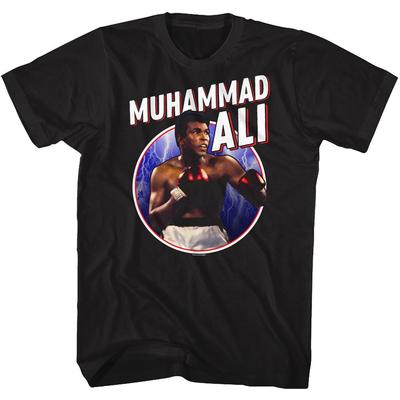 Muhammad Ali Mens New T-Shirt Sizes SM5XL The Punch In 100% Black Cotton Unisex T-Shirt